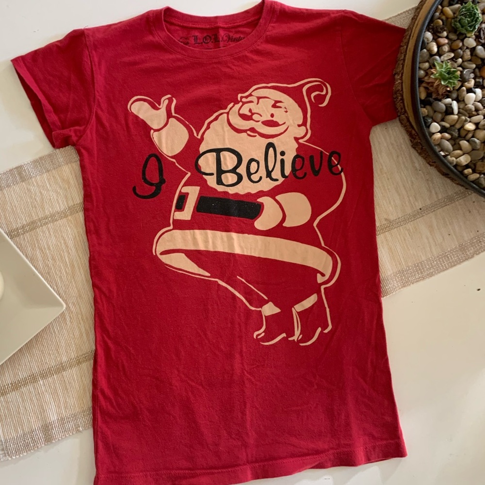 Womens Santa T-Shirt
